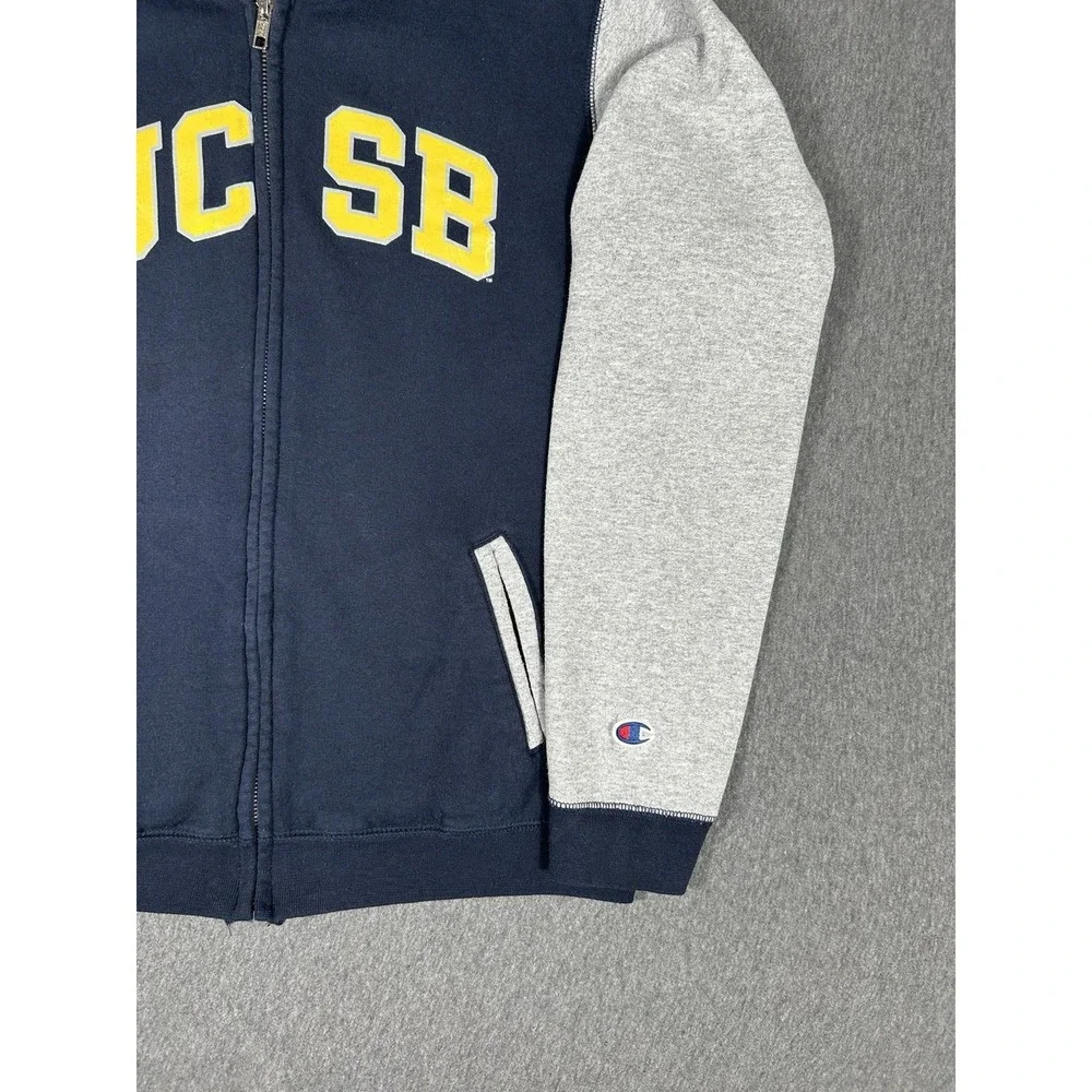 Champion UCSB Eco Fleece Full Zip Hoodie Youth XL (14-16)